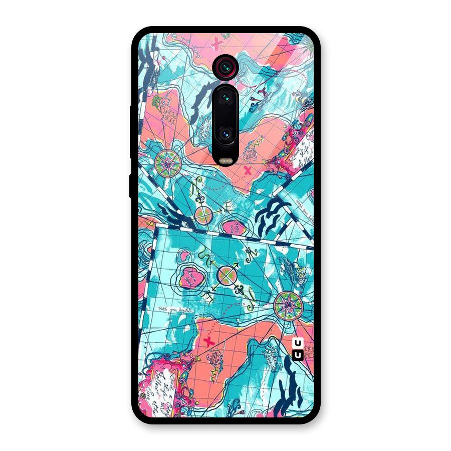 Sea Adventure Glass Back Case for Redmi K20
