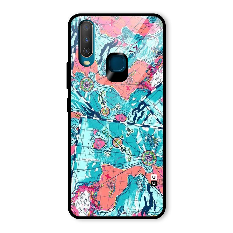 Sea Adventure Glass Back Case for Vivo U10