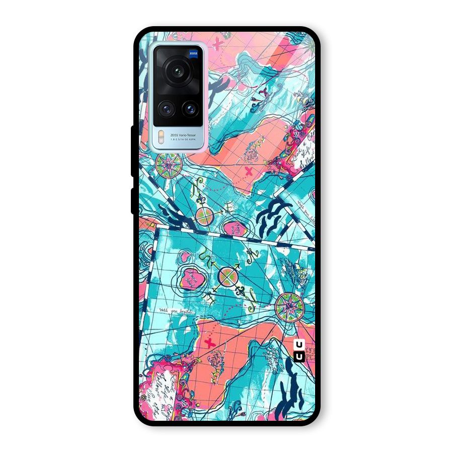 Sea Adventure Glass Back Case for Vivo X60