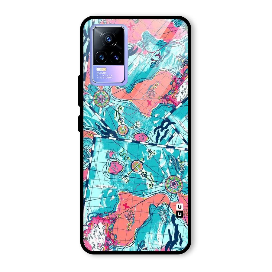 Sea Adventure Glass Back Case for Vivo Y73