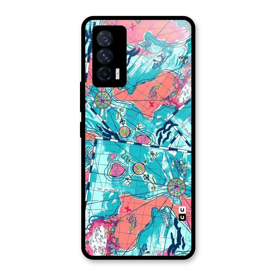 Sea Adventure Glass Back Case for Vivo iQOO 7 5G