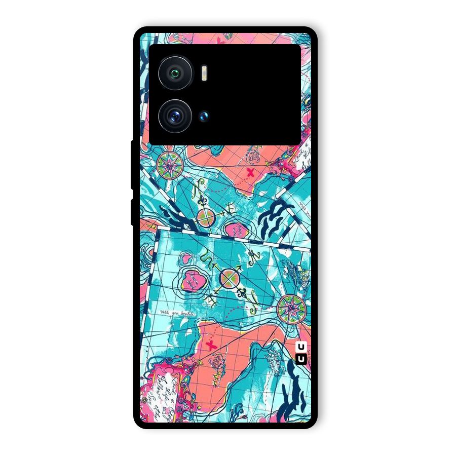 Sea Adventure Glass Back Case for Vivo iQOO 9 Pro