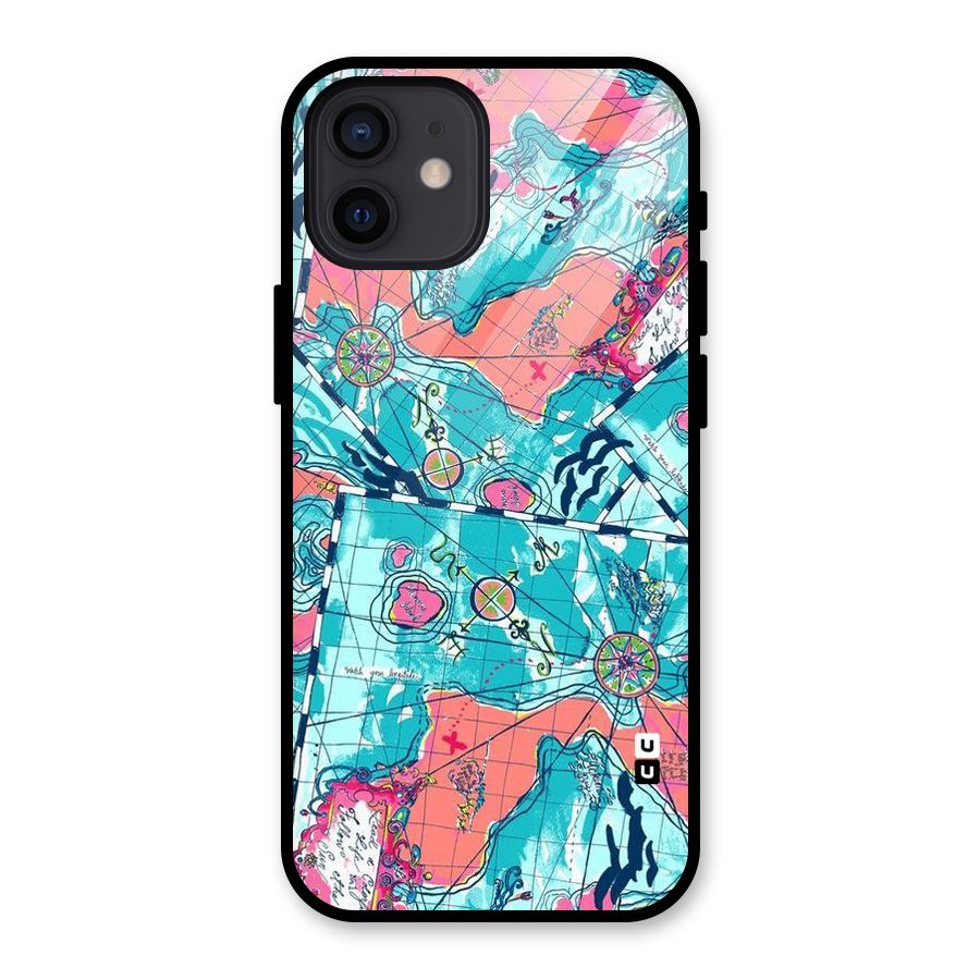 Sea Adventure Glass Back Case for iPhone 12