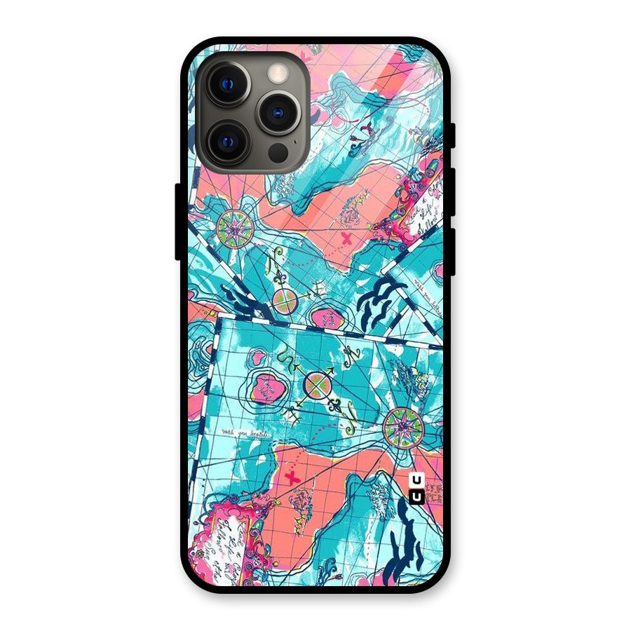 Sea Adventure Glass Back Case for iPhone 12 Pro Max
