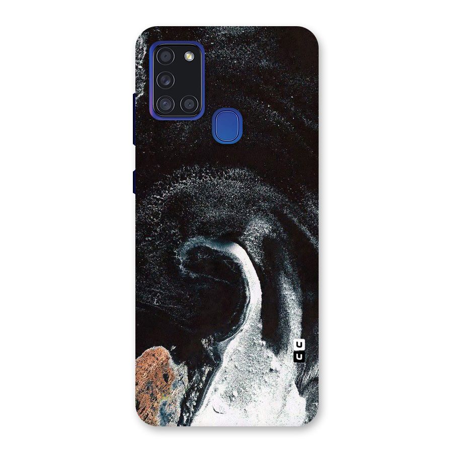 Sea Ice Space Art Back Case for Galaxy A21s