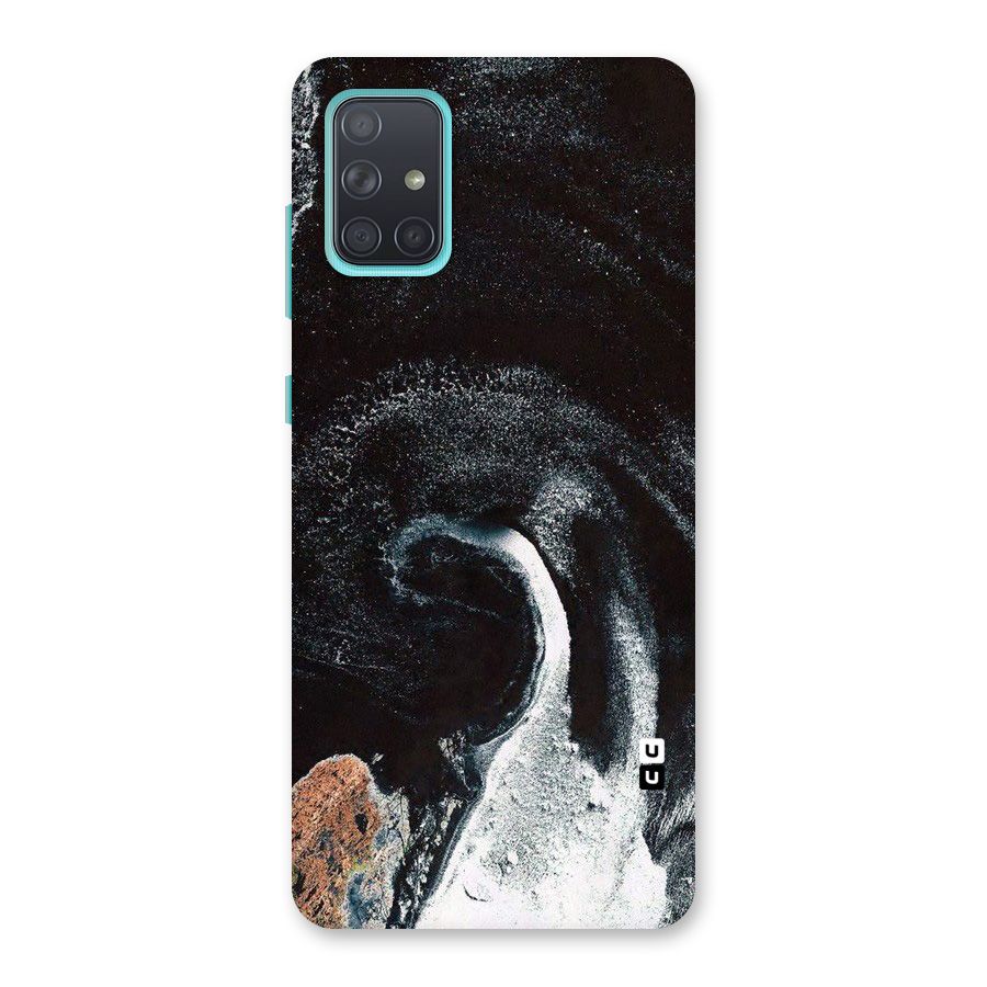 Sea Ice Space Art Back Case for Galaxy A71
