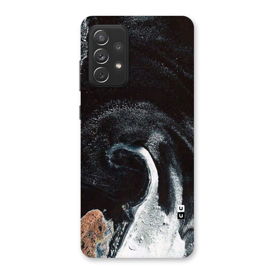 Sea Ice Space Art Back Case for Galaxy A72