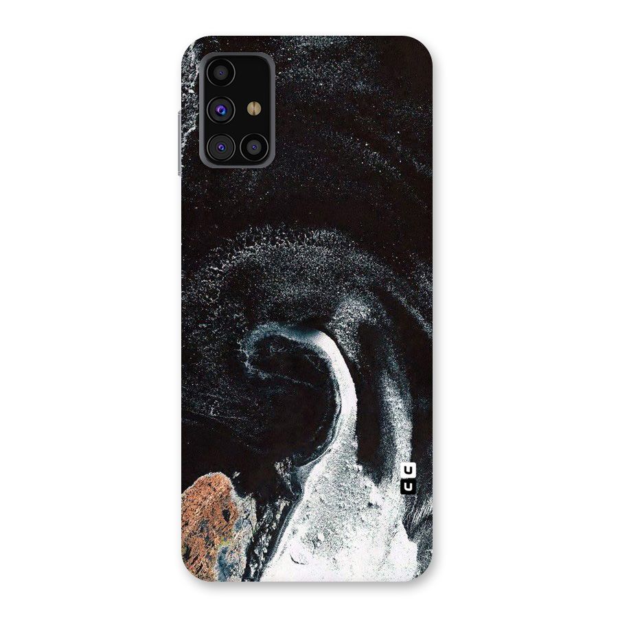 Sea Ice Space Art Back Case for Galaxy M31s