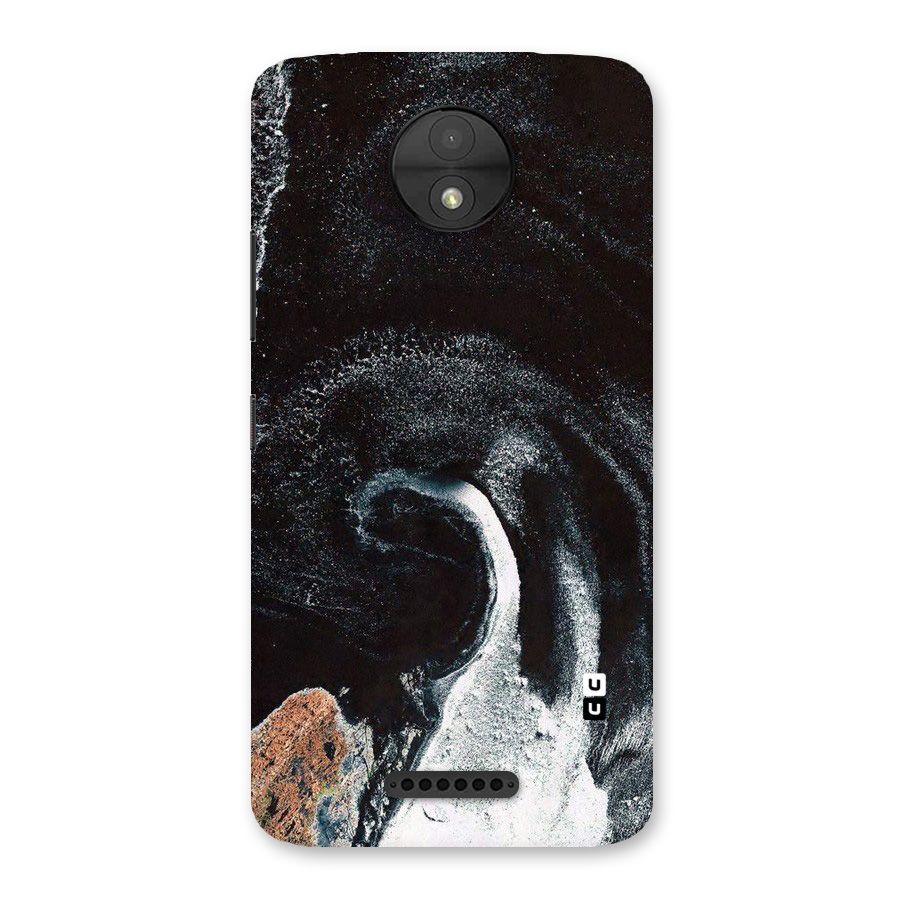 Sea Ice Space Art Back Case for Moto C