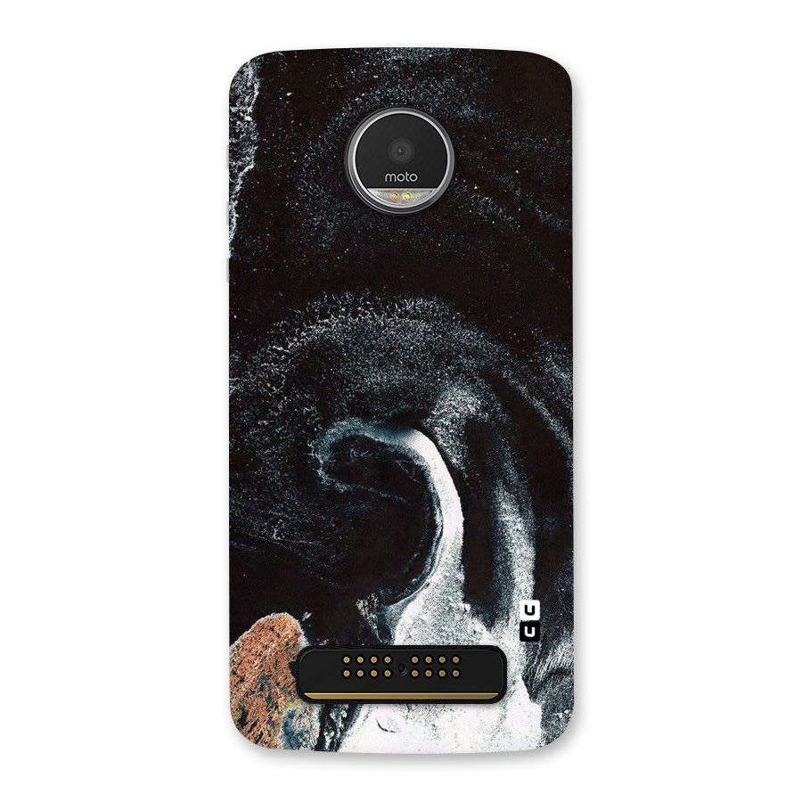Sea Ice Space Art Back Case for Moto Z Play