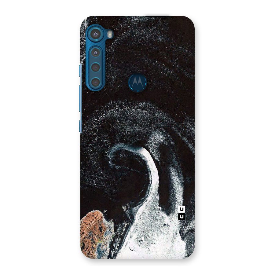 Sea Ice Space Art Back Case for Motorola One Fusion Plus