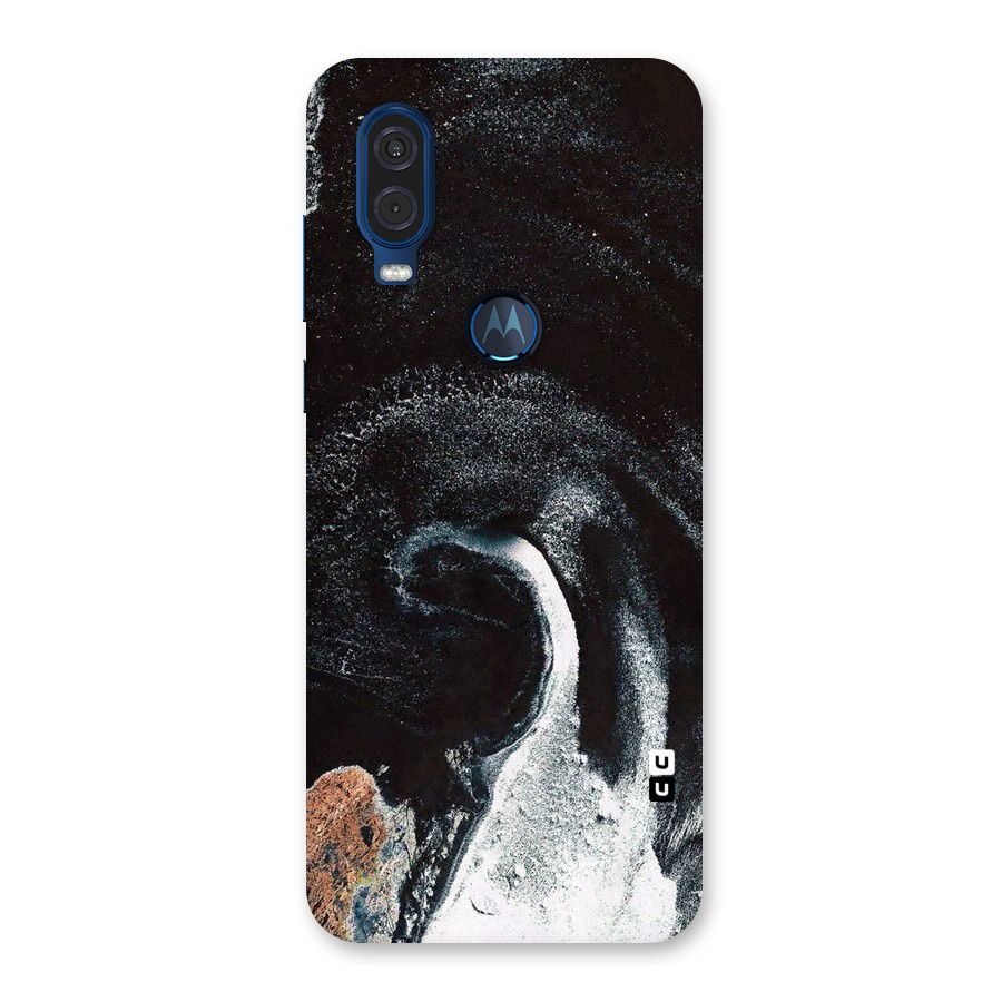 Sea Ice Space Art Back Case for Motorola One Vision