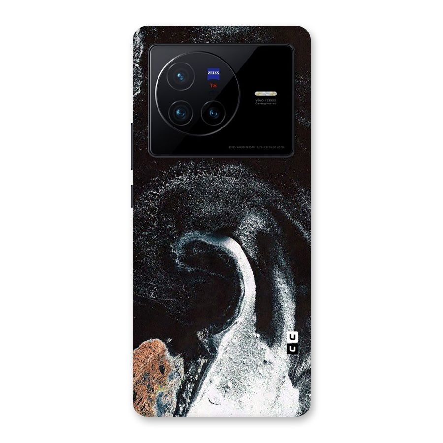 Sea Ice Space Art Back Case for Vivo X80