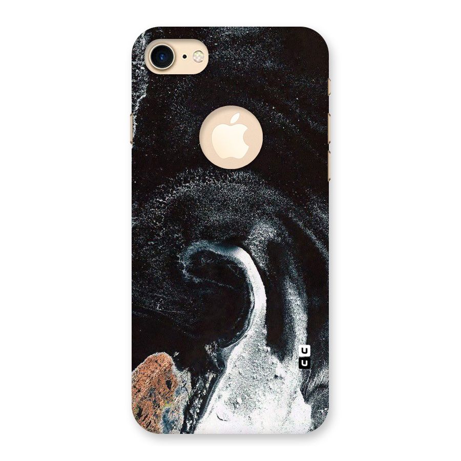 Sea Ice Space Art Back Case for iPhone 7 Logo Cut