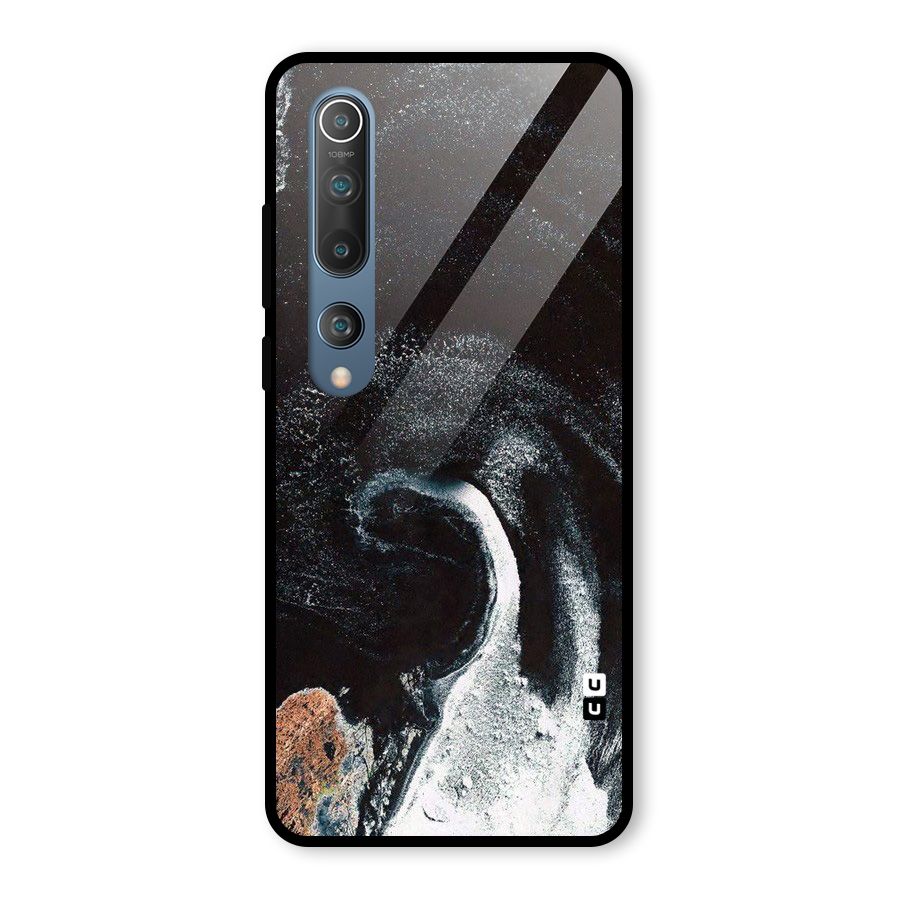 Sea Ice Space Art Glass Back Case for Mi 10