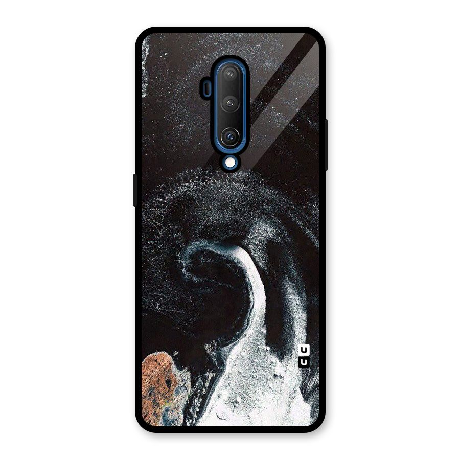 Sea Ice Space Art Glass Back Case for OnePlus 7T Pro