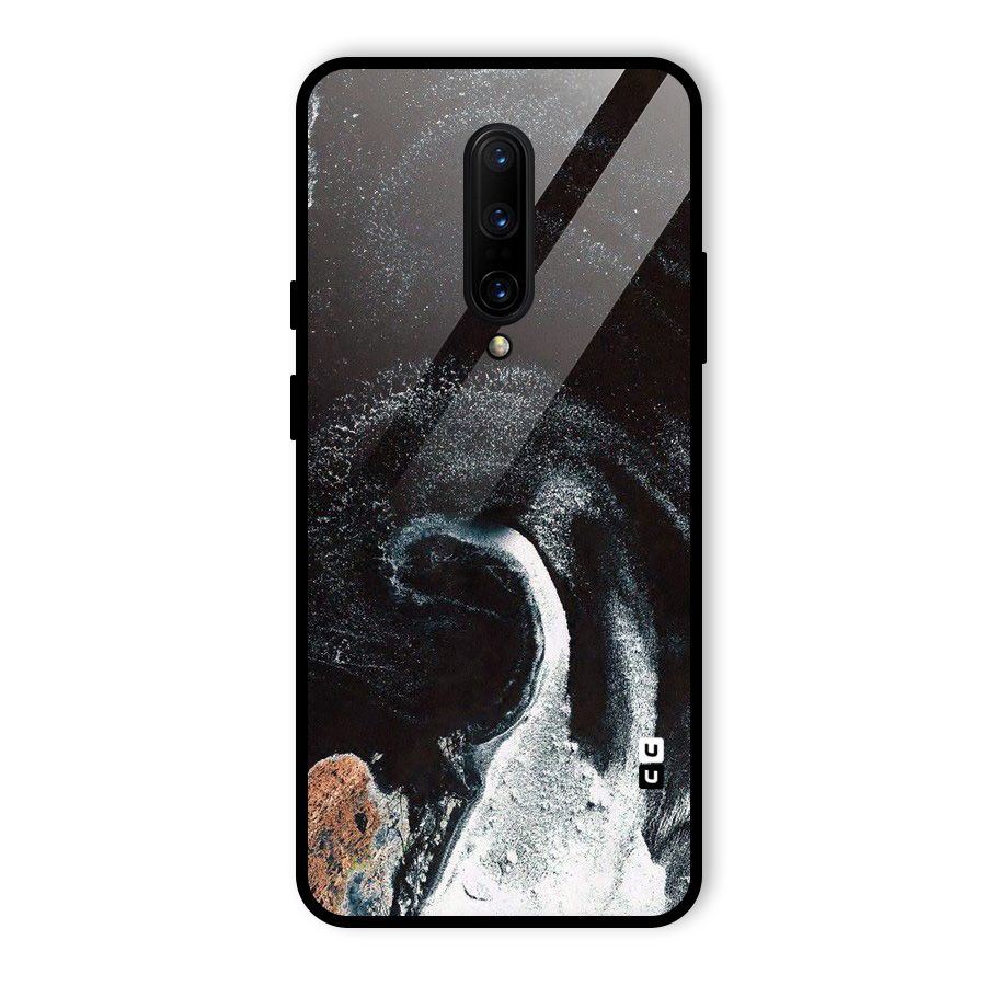 Sea Ice Space Art Glass Back Case for OnePlus 7 Pro