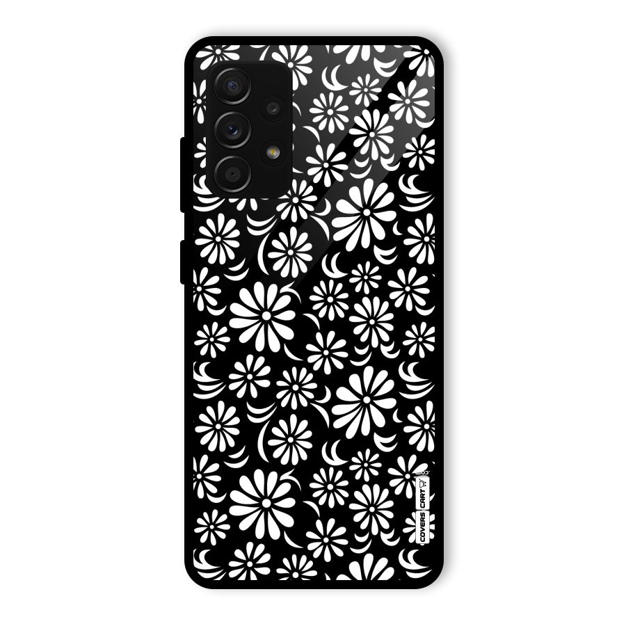 Sea Shell Abstract Art Glass Back Case for Galaxy A53 5G