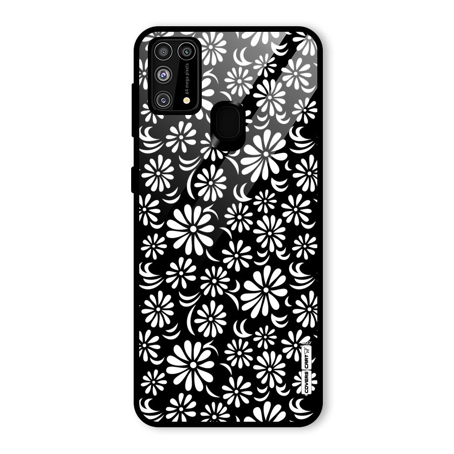 Sea Shell Abstract Art Glass Back Case for Galaxy F41