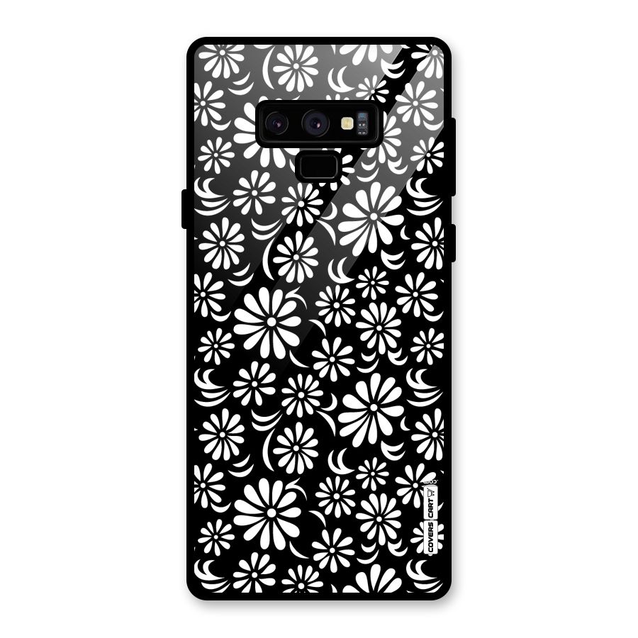 Sea Shell Abstract Art Glass Back Case for Galaxy Note 9