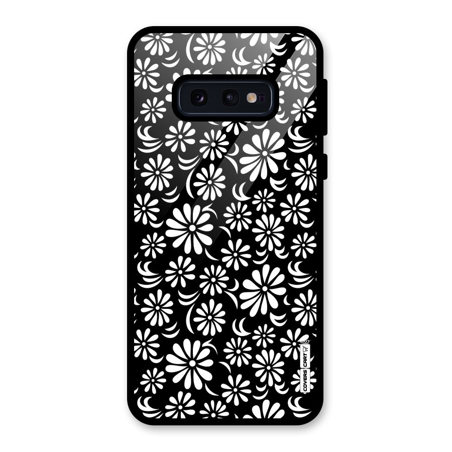 Sea Shell Abstract Art Glass Back Case for Galaxy S10e
