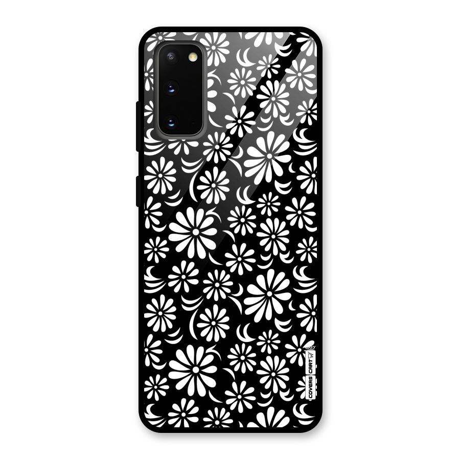 Sea Shell Abstract Art Glass Back Case for Galaxy S20