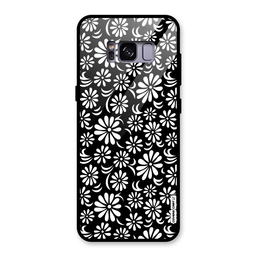 Sea Shell Abstract Art Glass Back Case for Galaxy S8