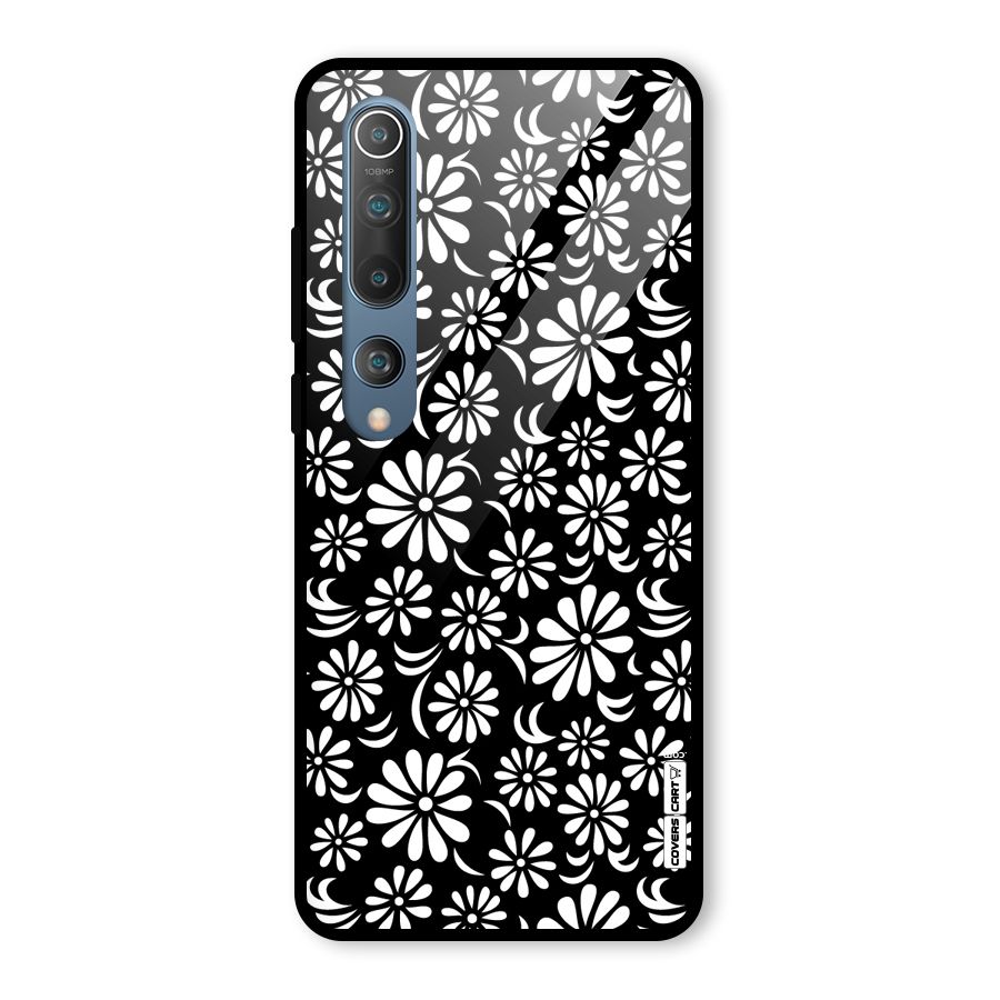 Sea Shell Abstract Art Glass Back Case for Mi 10