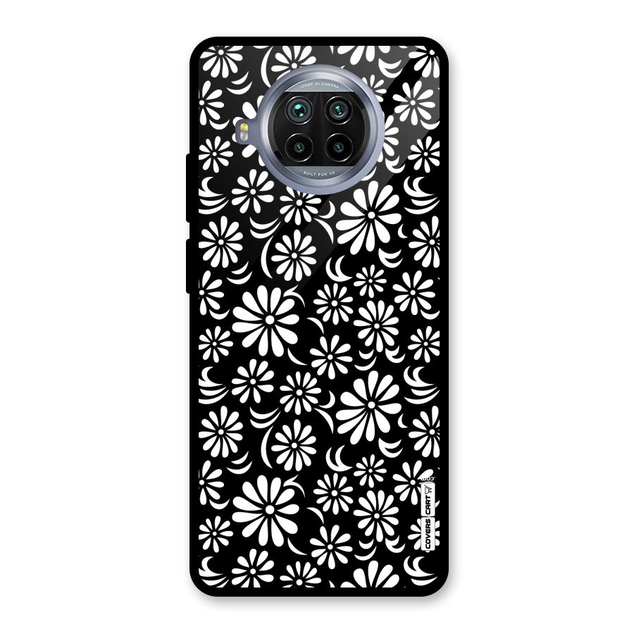 Sea Shell Abstract Art Glass Back Case for Mi 10i