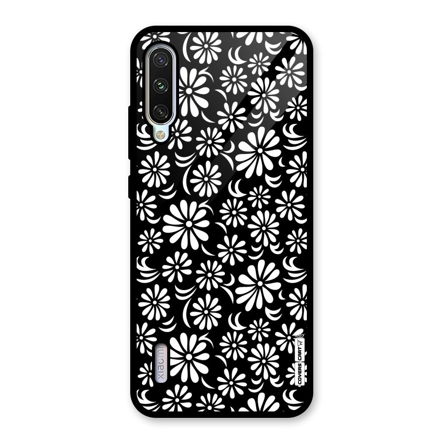 Sea Shell Abstract Art Glass Back Case for Mi A3