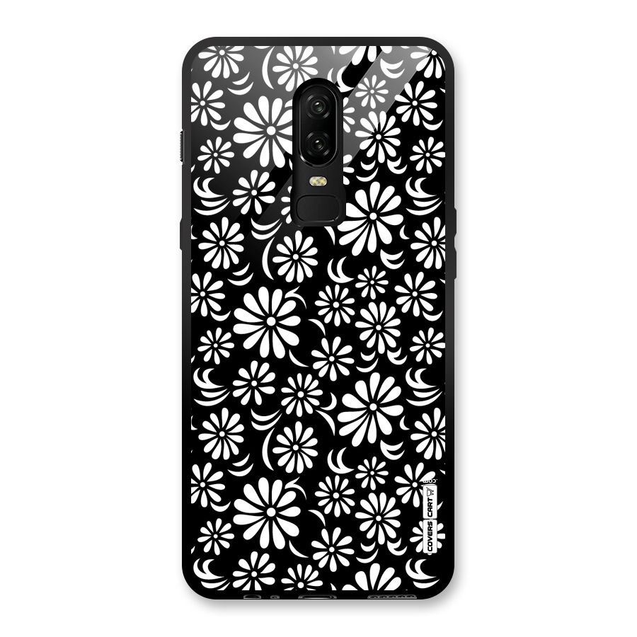 Sea Shell Abstract Art Glass Back Case for OnePlus 6