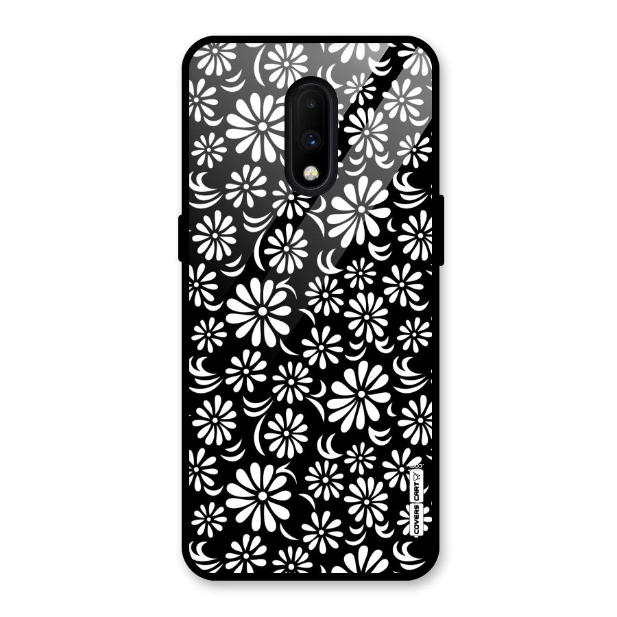 Sea Shell Abstract Art Glass Back Case for OnePlus 7