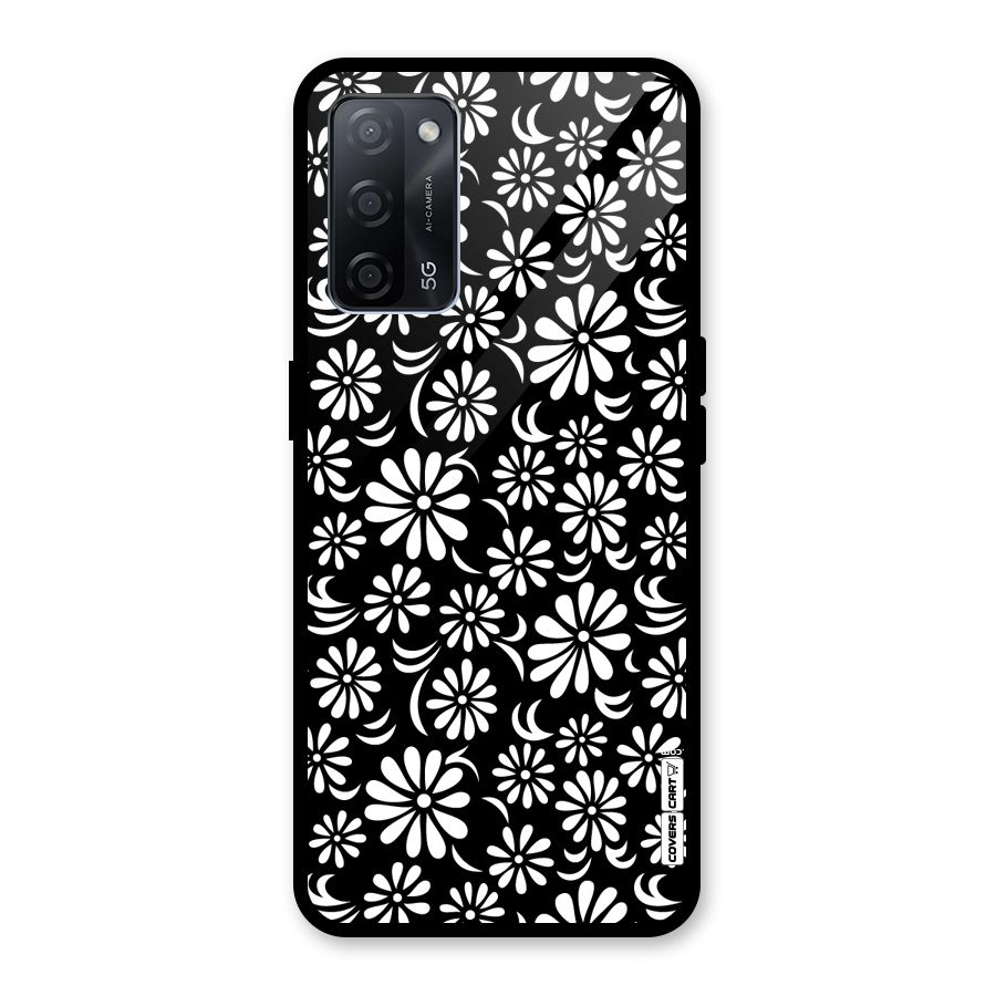 Sea Shell Abstract Art Glass Back Case for Oppo A53s 5G