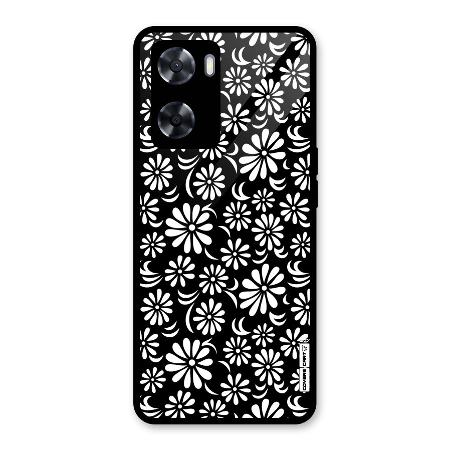 Sea Shell Abstract Art Glass Back Case for Oppo A57 2022