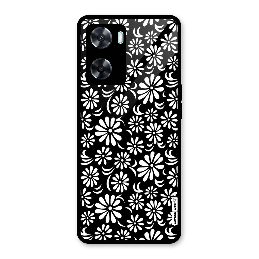 Sea Shell Abstract Art Glass Back Case for Oppo A77