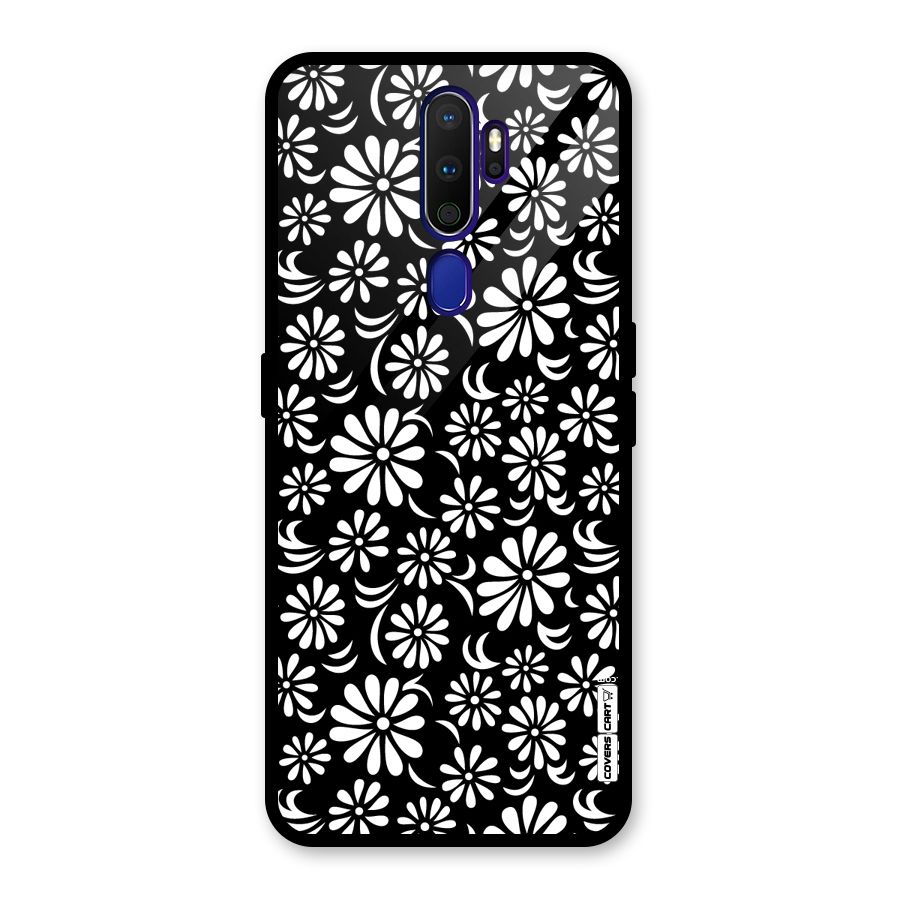 Sea Shell Abstract Art Glass Back Case for Oppo A9 (2020)