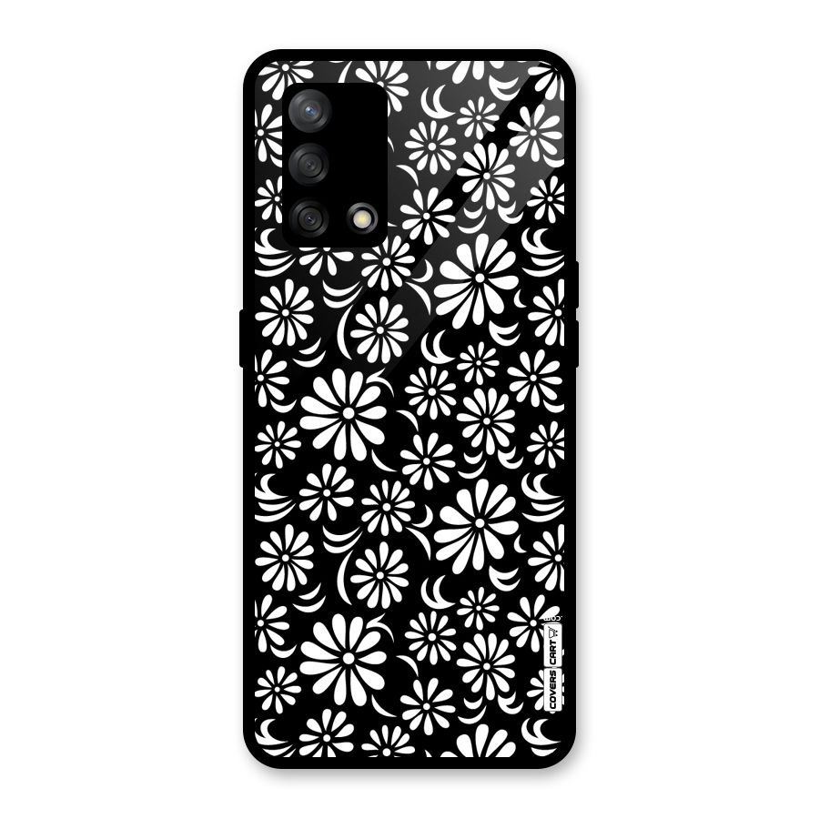 Sea Shell Abstract Art Glass Back Case for Oppo F19