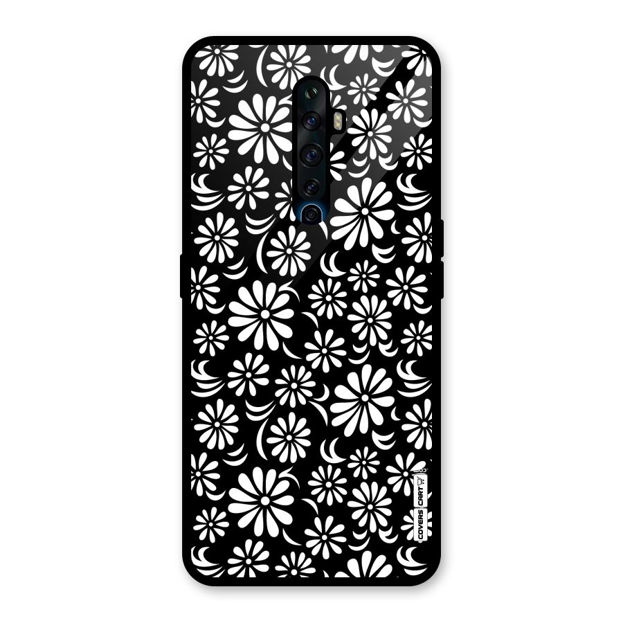 Sea Shell Abstract Art Glass Back Case for Oppo Reno2 Z
