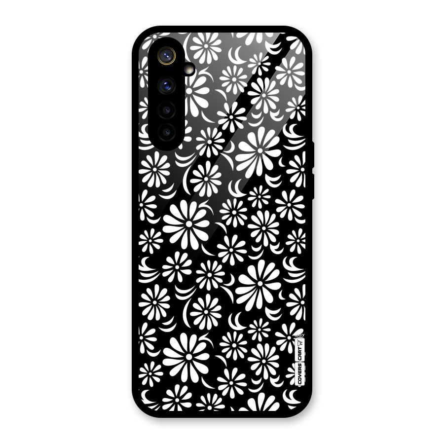 Sea Shell Abstract Art Glass Back Case for Realme 6