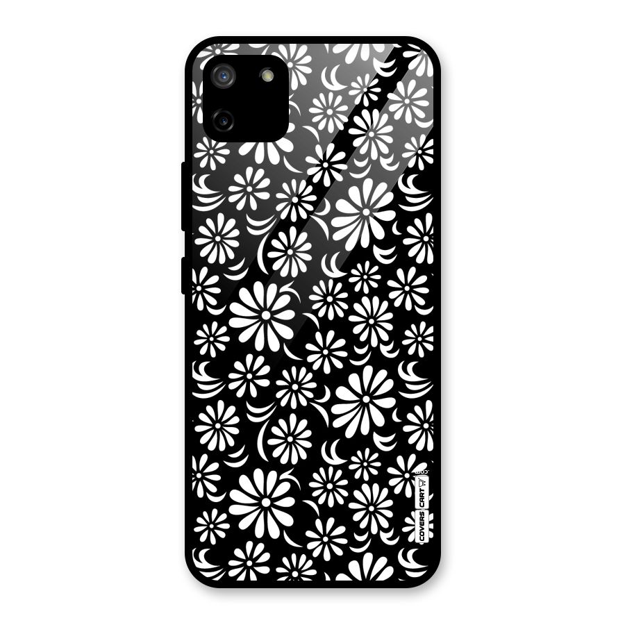 Sea Shell Abstract Art Glass Back Case for Realme C11
