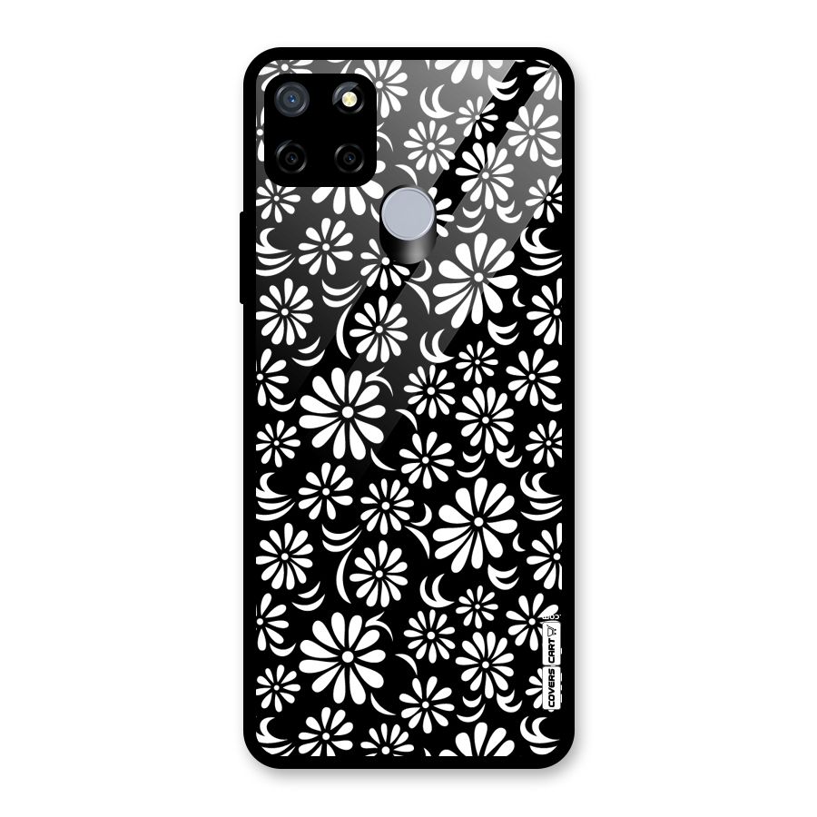 Sea Shell Abstract Art Glass Back Case for Realme C12