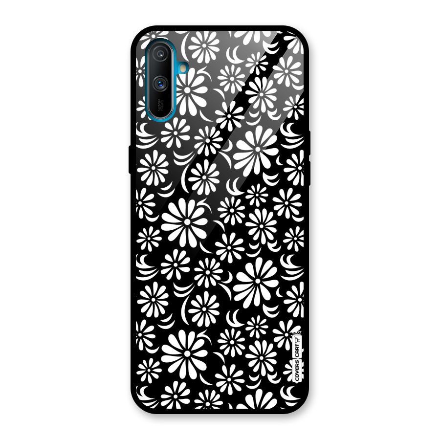 Sea Shell Abstract Art Glass Back Case for Realme C3