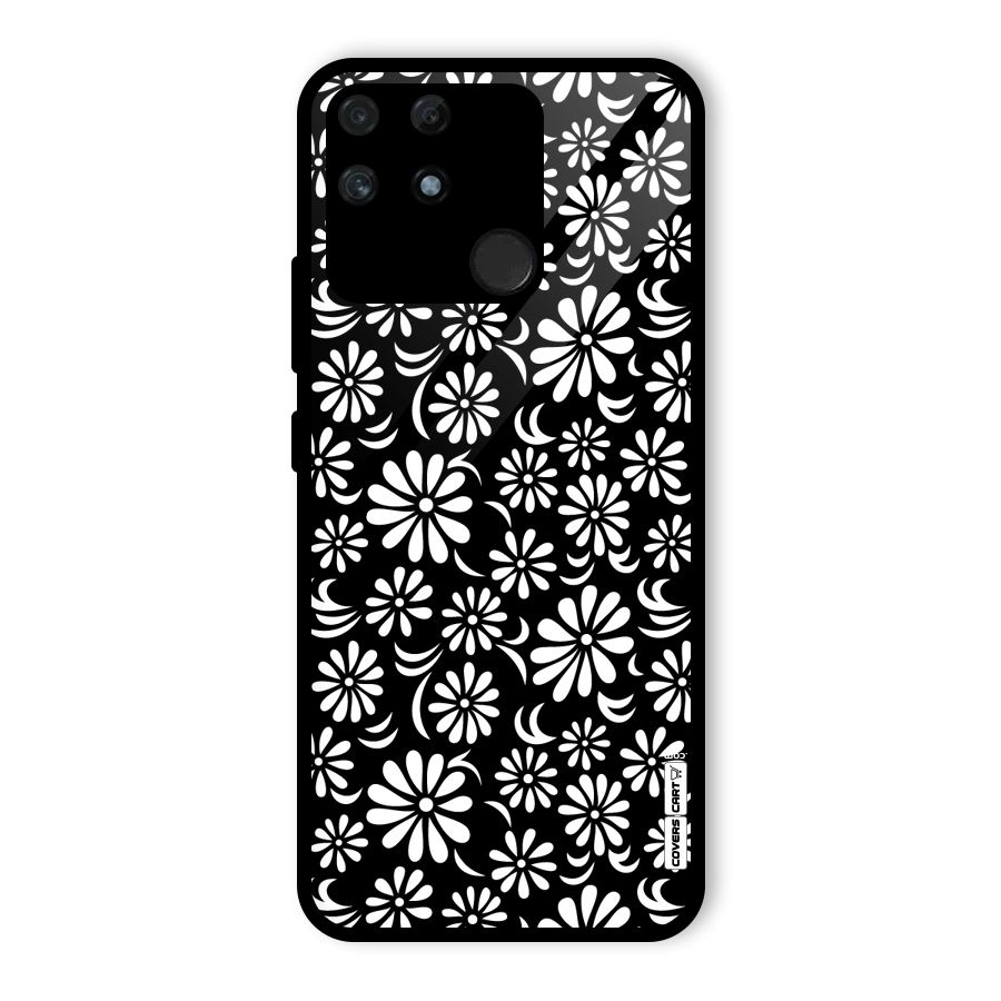 Sea Shell Abstract Art Glass Back Case for Realme Narzo 50A