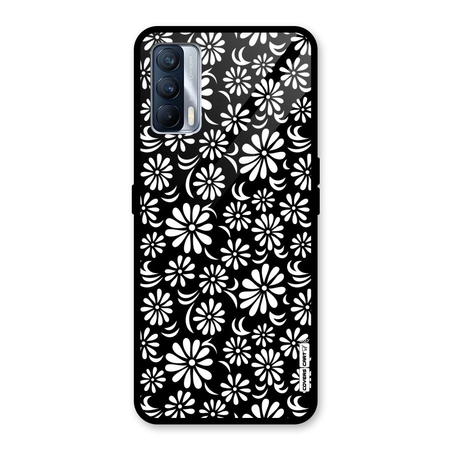 Sea Shell Abstract Art Glass Back Case for Realme X7