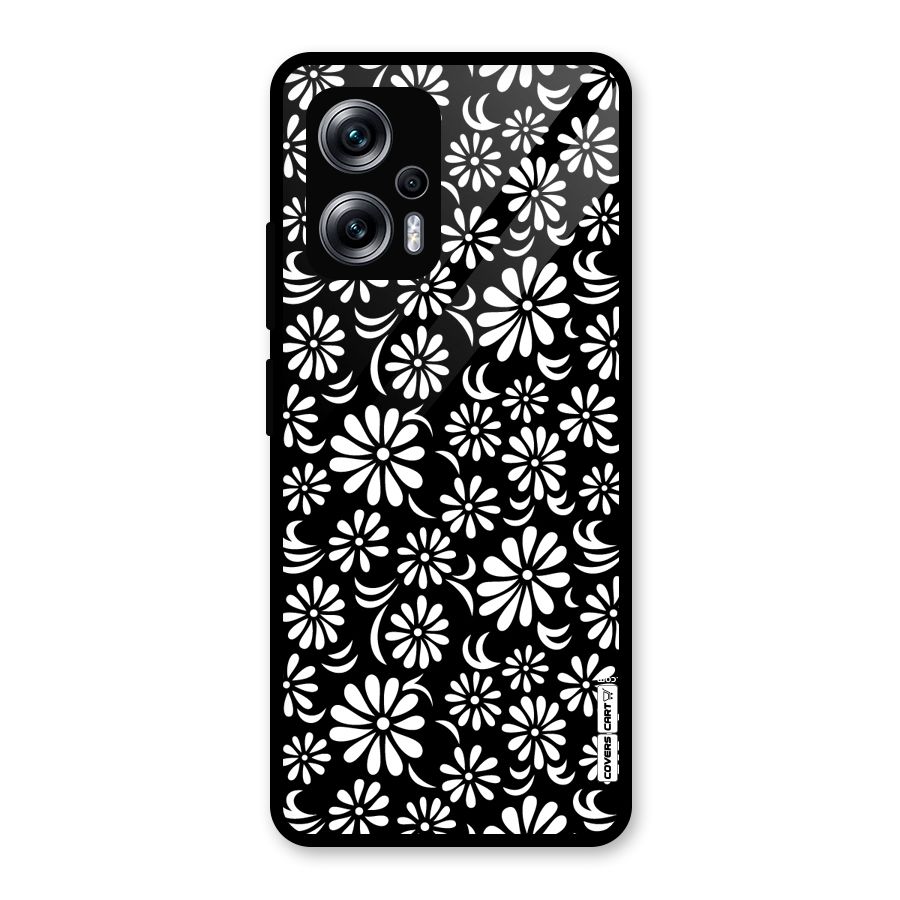 Sea Shell Abstract Art Glass Back Case for Redmi K50i