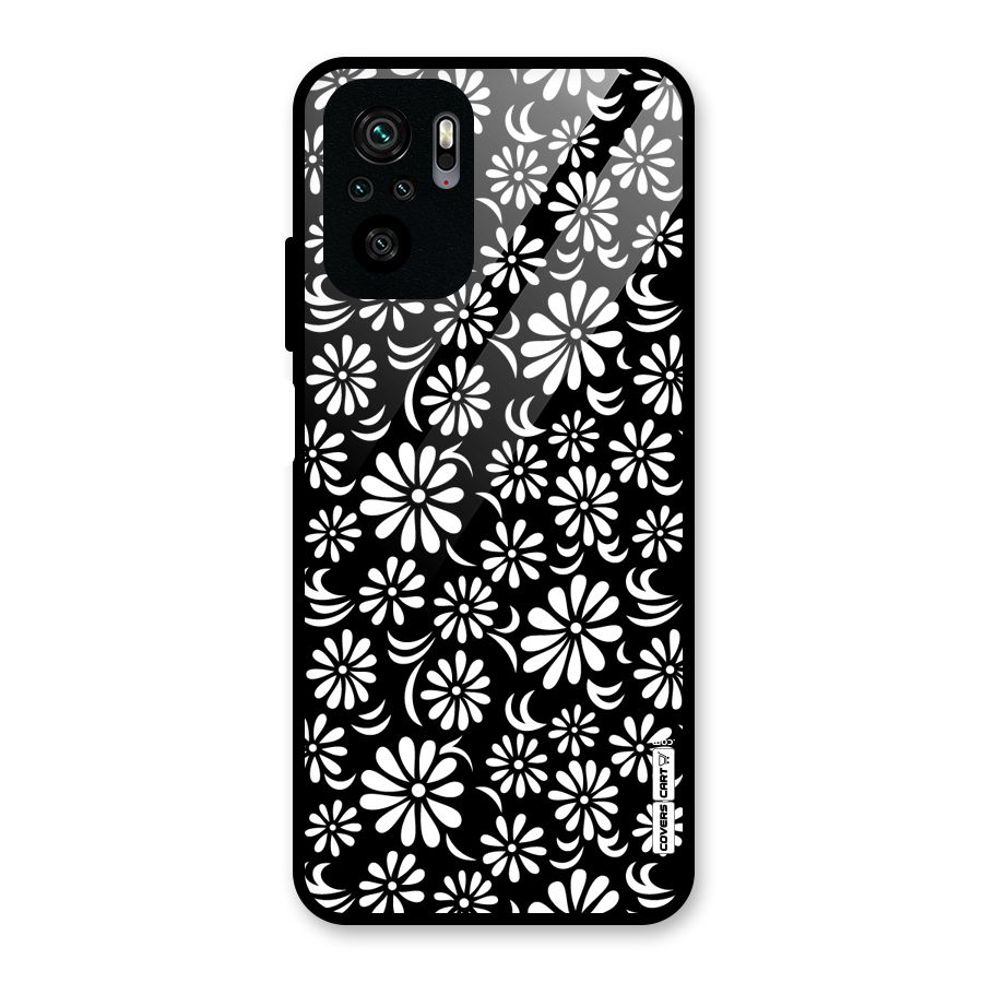 Sea Shell Abstract Art Glass Back Case for Redmi Note 10S