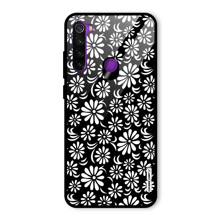 Sea Shell Abstract Art Glass Back Case for Redmi Note 8