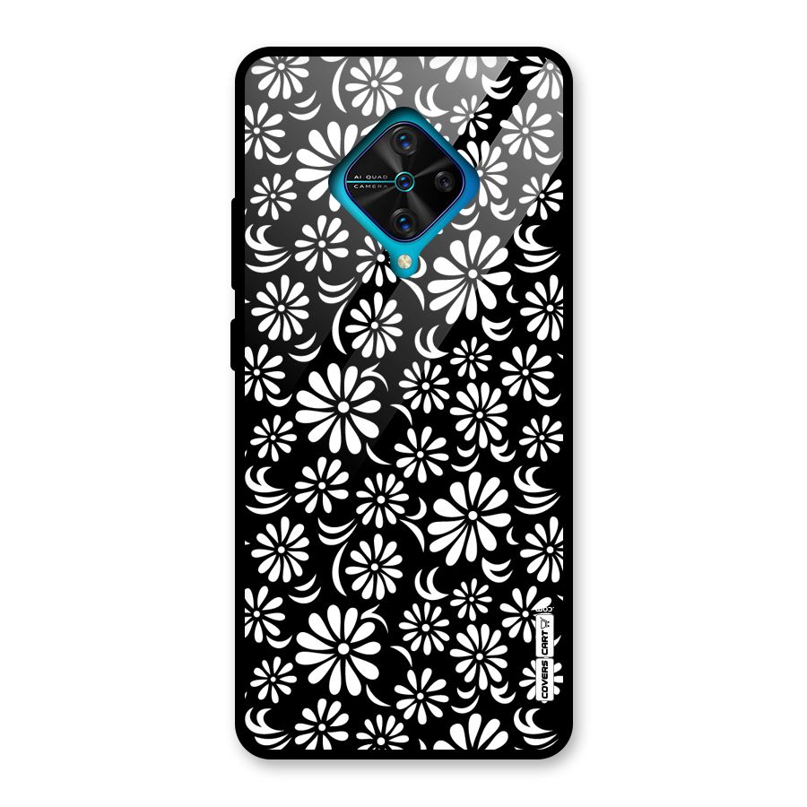 Sea Shell Abstract Art Glass Back Case for Vivo S1 Pro