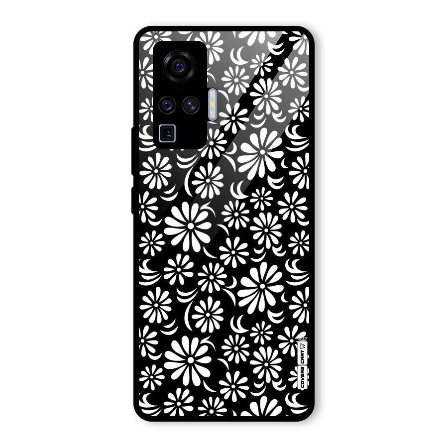 Sea Shell Abstract Art Glass Back Case for Vivo X50 Pro