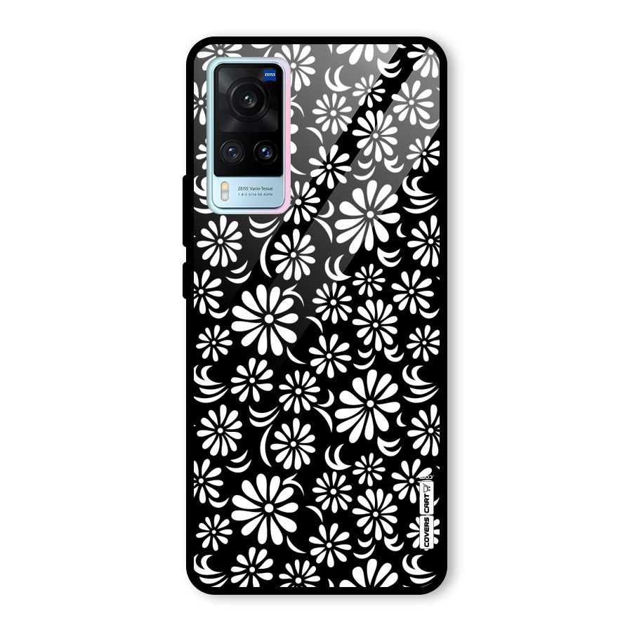 Sea Shell Abstract Art Glass Back Case for Vivo X60